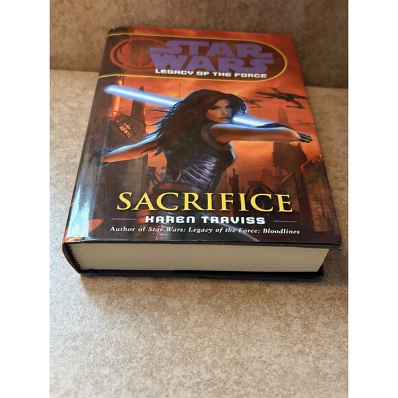 Star Wars Legacy of the Force Sacrifice By: Karen Traviss Hard Cover Book - Picture 10 of 11